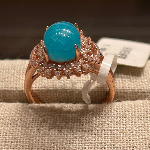 600元/枚天河石戒指 商品图3