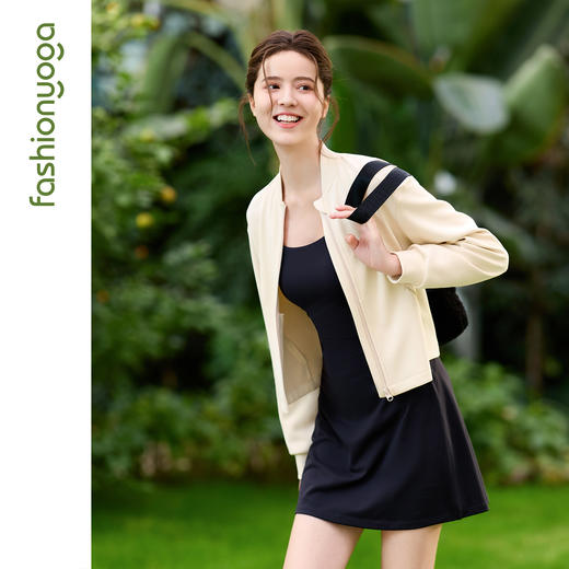 2026春夏F16802休闲气质空气层外套 商品图12