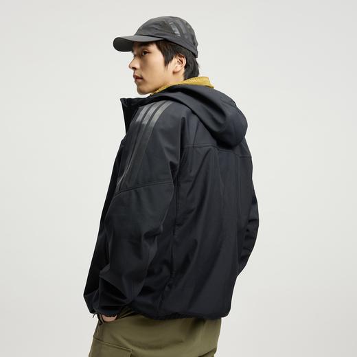 Adidas阿迪达斯BONDED WIND JACKET 加绒运动休闲连帽夹克外套KA1307 商品图1