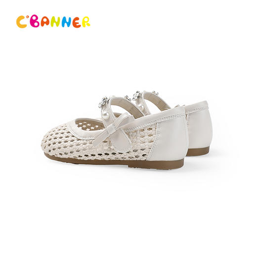 千百度2026春季童鞋高弹透气轻盈包裹公主鞋A26197761 商品图3