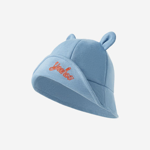 【精梳棉】英氏儿童帽子女童男童夏季渔夫帽防晒挡风可爱灰色帽子百搭休闲 商品图4