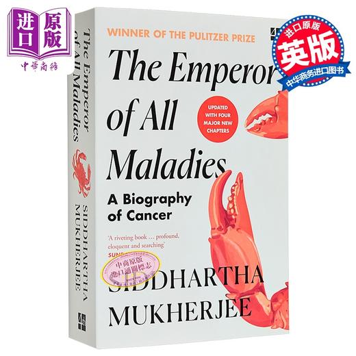 【中商原版】众病之王 癌症传 英文原版 The Emperor of All Maladies A Biography of Cancer Siddhartha Mukherjee 商品图1