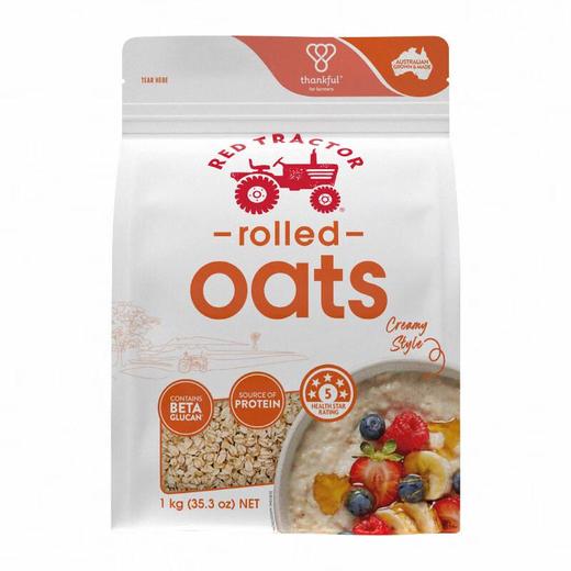 红色拖拉机原粒速食燕麦片1Kg 商品图1