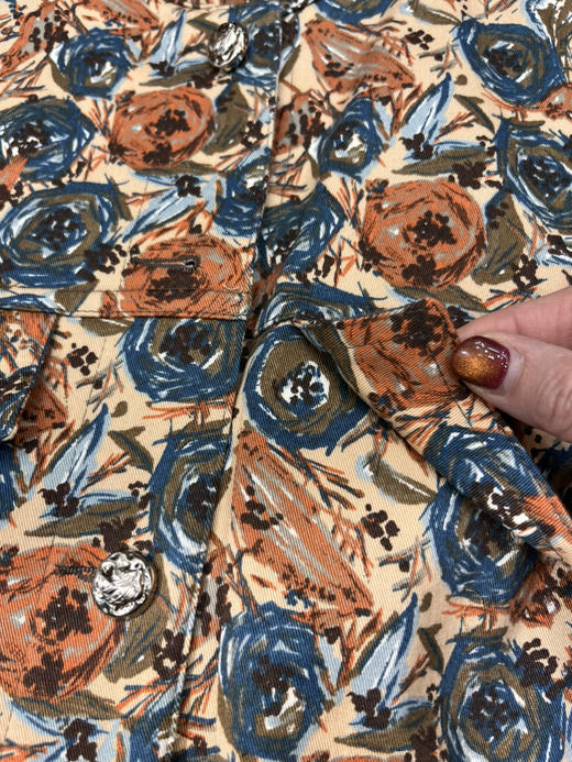 原单涂鸦立体印花夹克外套 商品图4