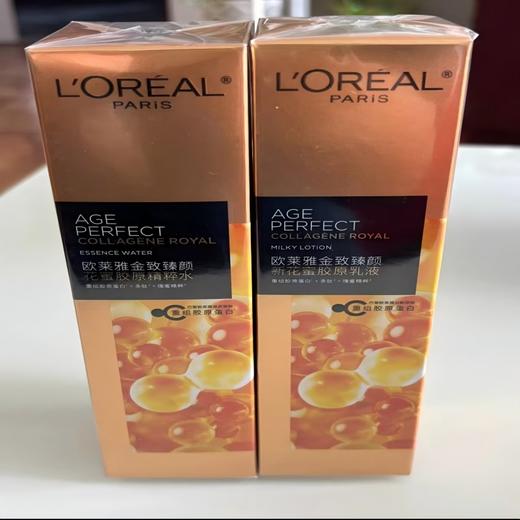 欧莱雅金致臻颜花蜜奢养滋润乳液精华蜜水乳/精粹水乳 随机发 贵妇胜肽保湿补水 商品图1