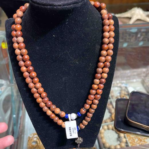 320元/条血龙木佛珠 商品图0