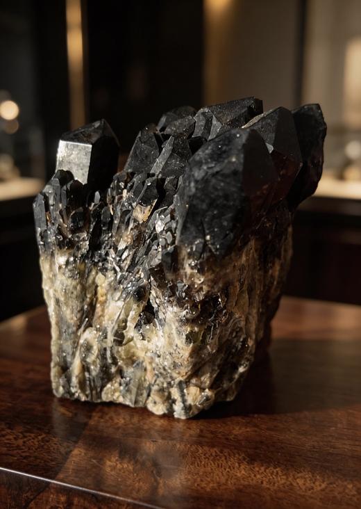 迷罗元和堂 | 黑水晶原石 重约453克【器悟雅玩】 商品图1