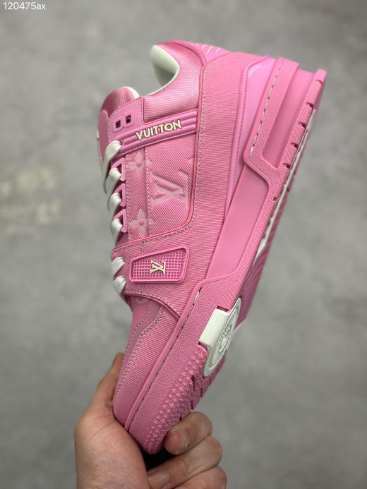 春季特惠💰720 LV 纯原版本 # 驴家 Trainer 低帮休闲板鞋 商品图6