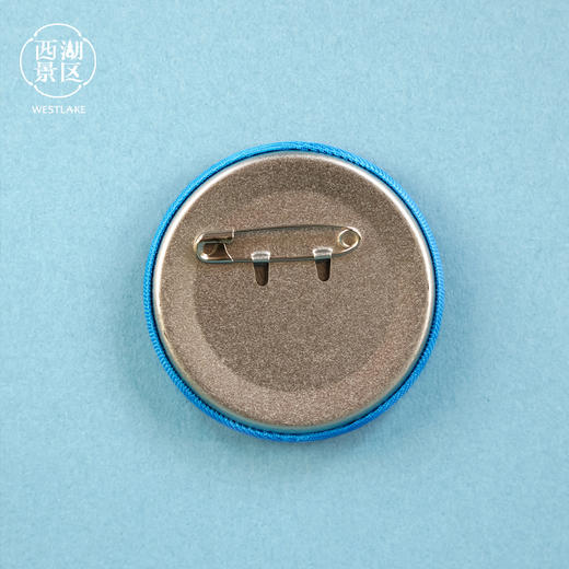 杭州西湖景区刺绣吧唧盲袋杭州限定徽章文创礼物伴手礼 商品图3