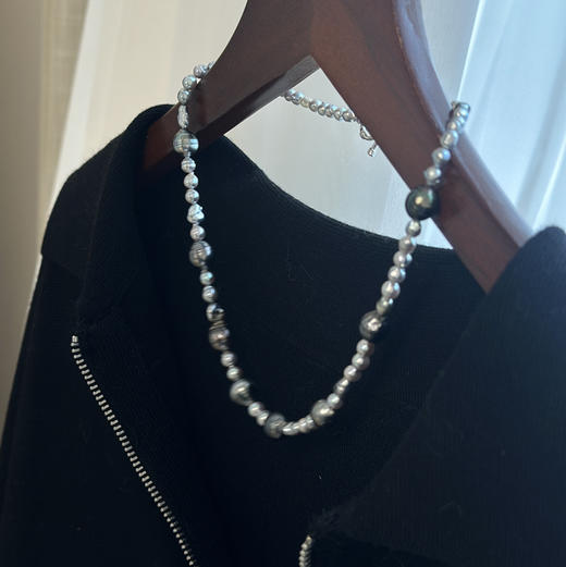 keshi大溪地+akoya真多麻色+大溪地巴洛克 三重奏交响乐 是冷光 chill style 商品图6