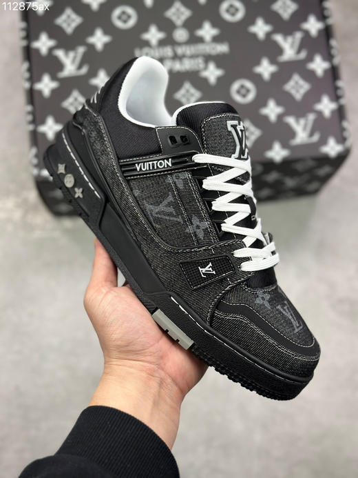 春季特惠💰720 LV 纯原版本 # 驴家 Trainer 低帮休闲板鞋 商品图0