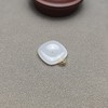 和田玉青海料冰底羊脂玉包金小平安牌 228-17 商品缩略图4