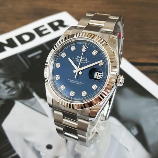 【99新（原厂膜未撕）】ROLEX 劳力士126334-0015天文台认证自动机械机芯日期显示41MM（男款）日志型系列蚝式钢140226TJ30 商品图2