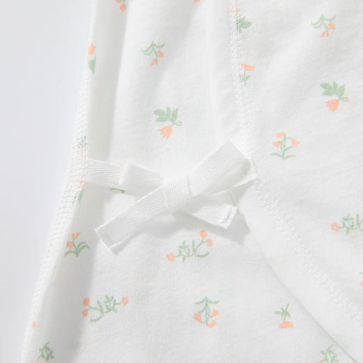 怡比繁花拾光长袖系带哈衣HY26SUN051粉橘色调52#-66# 商品图12