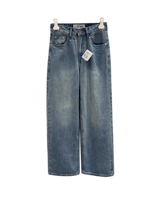 女款刺绣牛仔裤长裤la014 商品图0