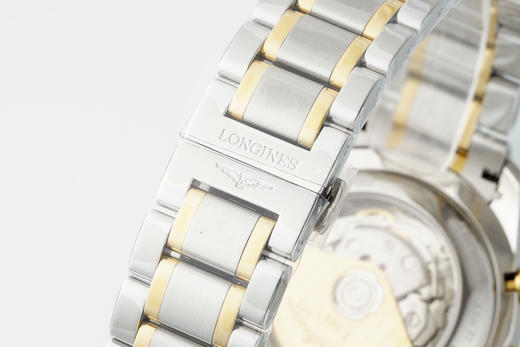 AF浪琴名匠8针月相功能腕表系列（搭载满血版一体机芯➕亚洲7751机芯）42MM精钢表壳经过抛光处理，延续了浪琴的优雅气质，表壳左侧隐藏了星期历的调节按钮 整个手表基于正品original原版开模❕❕ 商品图6