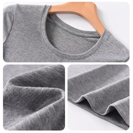 （合作款）天丝U领正肩宽松T恤yc0309026 商品图3