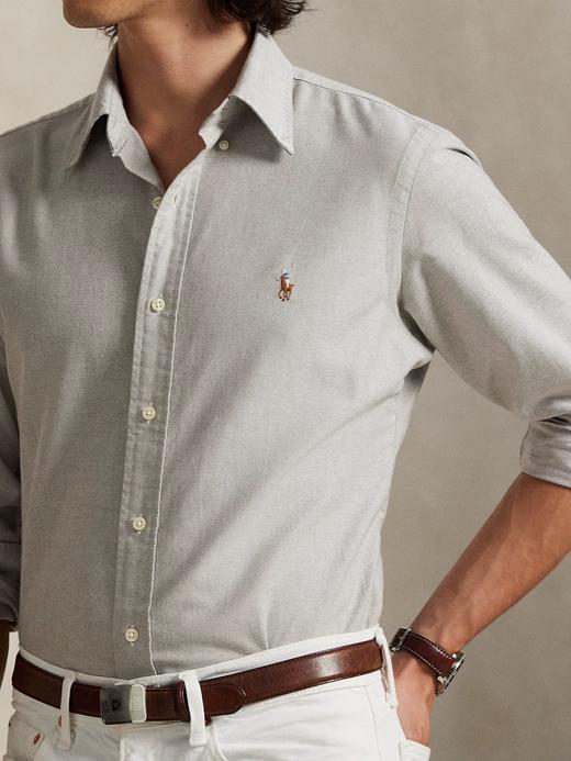 RL26年小马刺绣秋季经典版棉牛津布男士Polo领衬衫 商品图0