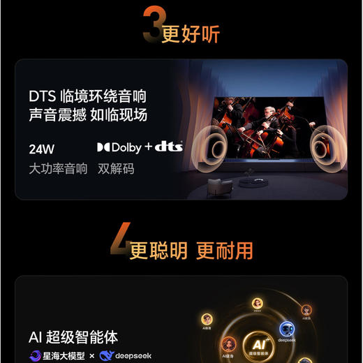 海信（Hisense）电视 65D30QD 商品图2