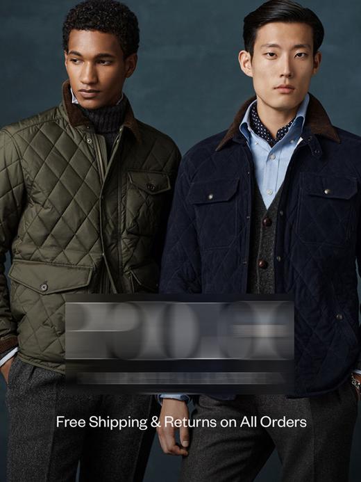 单品包邮单品包邮 部分现货 THS-RL马球 老钱PRL纽约秋暖超经典PrimaLoft填棉猎装夹克AW419 商品图1