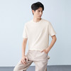 【提花T恤】柒牌男士26夏上新短袖T恤柔软舒适休闲百搭圆领上衣 130T72400 商品缩略图1