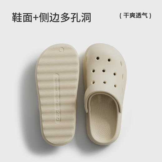 【新款洞洞鞋】37.8💰朴西小葵阳沙滩洞洞鞋💥2026年新款海边沙滩外穿平底包头鞋 商品图2