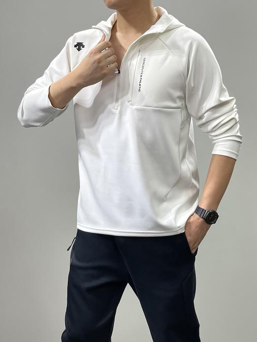 DESCENTE迪桑特半拉链机能连帽卫衣外套 QK  341055 商品图7