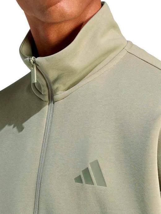Adidas阿迪达斯男子舒适百搭运动休闲针织夹克 KD5236 商品图3