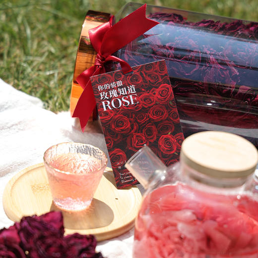 【斌哥优选】墨红玫瑰花茶，冻干技术，保留95%的活性营养。养颜，高花青素。送你一朵永不凋零的墨红玫瑰，把爱意揉进每一口花香里。 商品图6