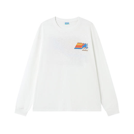 CryingCenter 复古拼色跑步印花长袖T 哭喊中心 商品图4