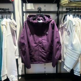 安踏2026春季新款女丝光绒外套运动跑步夹克上衣162617603-2