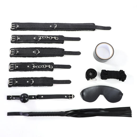 【情趣用品】魅爱空间 SM情趣束缚调教套装8件套 商品图7