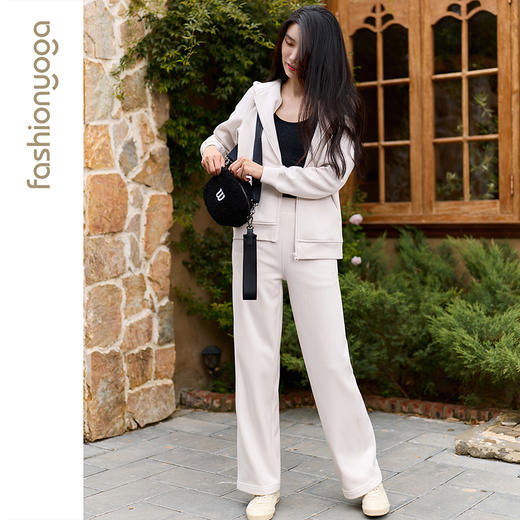 2026春夏F15853宽松连帽拉链外套 商品图7