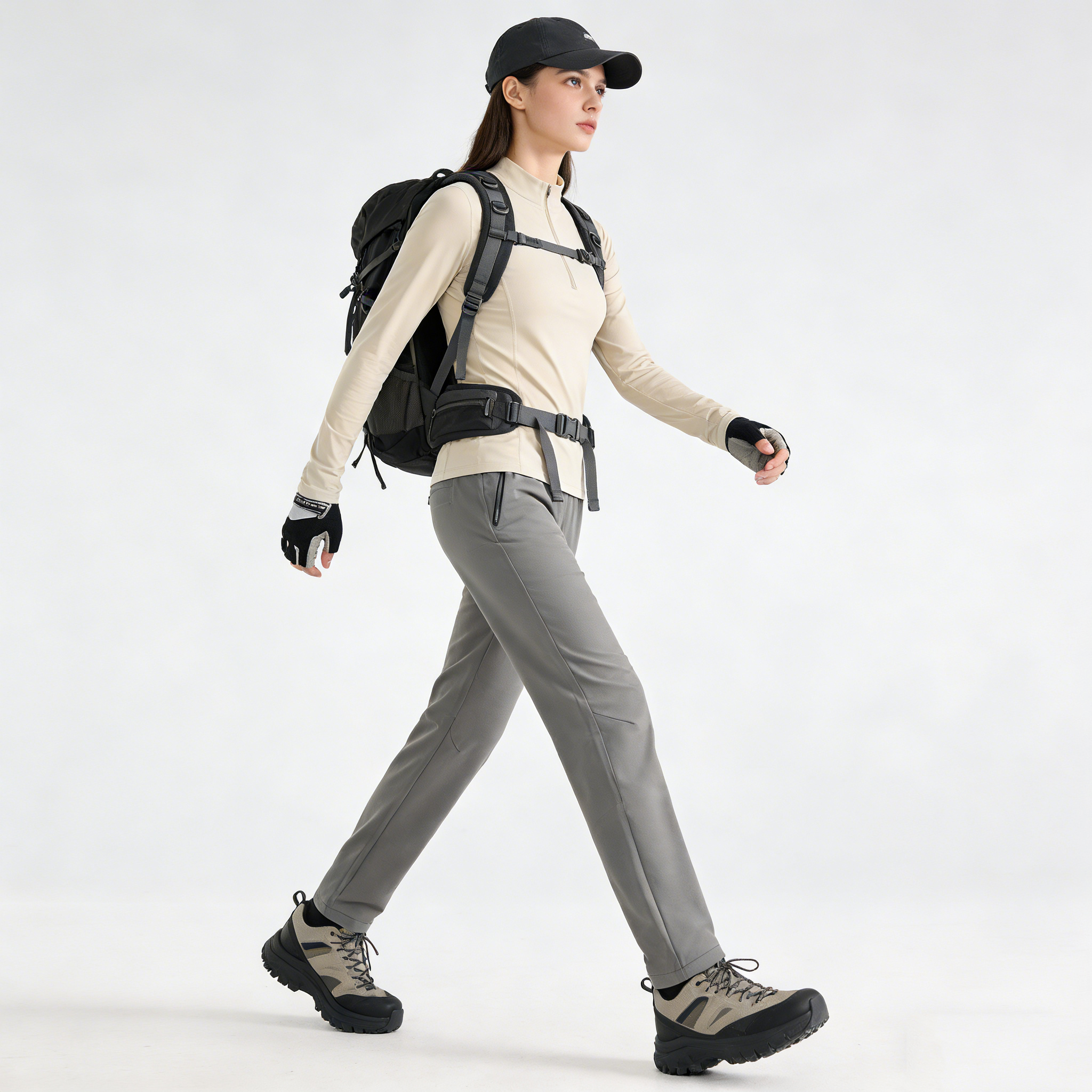 【139秒杀】大牌平替情侣百搭三防冲锋裤软壳裤【全热封胶防暴雨级】