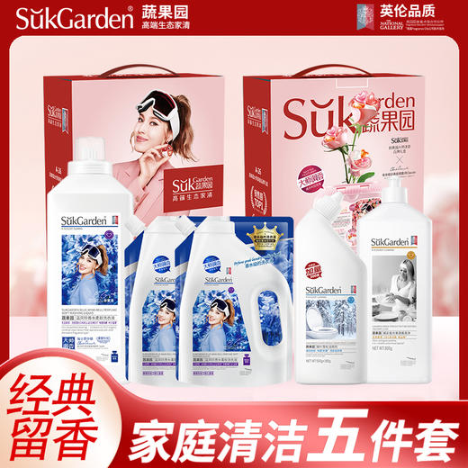 蔬果园家庭清洁五件套 商品图0