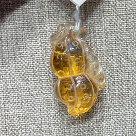 100元/克黄水晶配饰