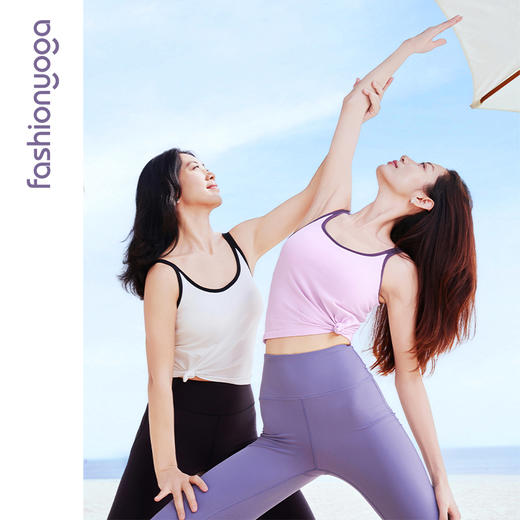 2026春夏F15210无缝一体杯大U背心 商品图5