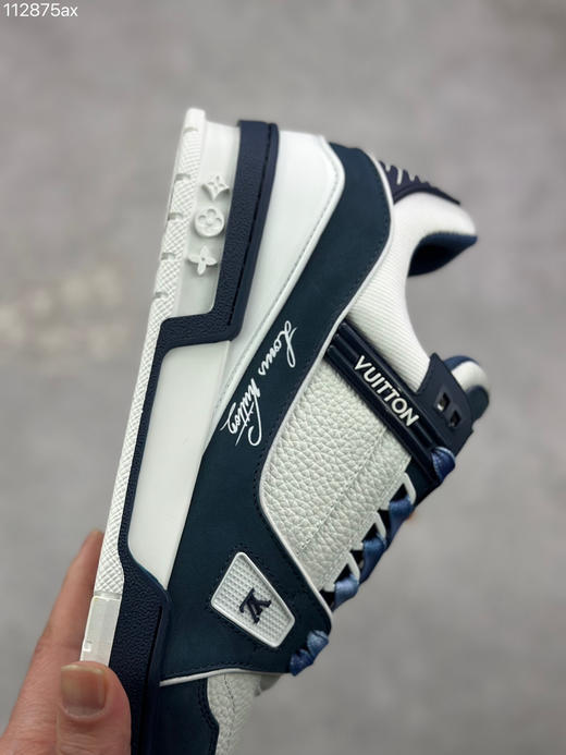 春季特惠💰720 LV 纯原版本 # 驴家 Trainer 低帮休闲板鞋 商品图5
