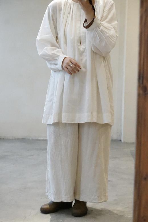 KHADI&CO 棉质平纹圆领衬衫 商品图1