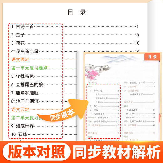 【斗半匠】2026新版语文知识集锦重点大全 课堂笔记 小学1-6年级下册 商品图1