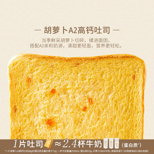 <有书甄选>麦吉士每日营养吐司450g/箱三种口味 商品图1