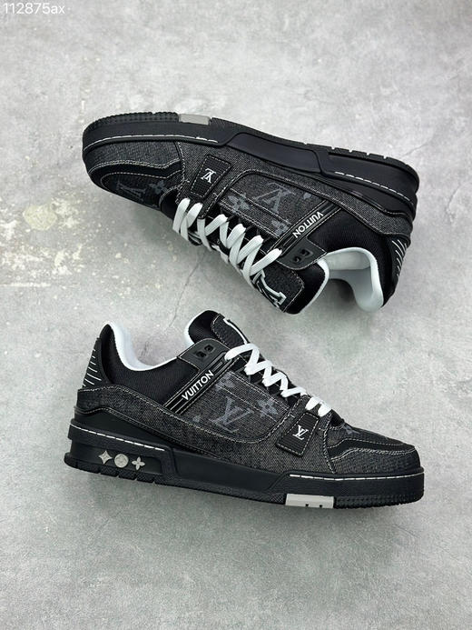 春季特惠💰720 LV 纯原版本 # 驴家 Trainer 低帮休闲板鞋 商品图4