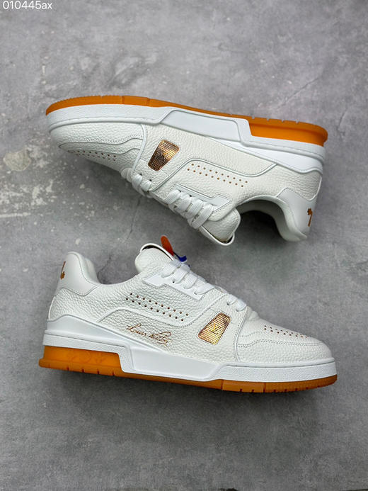 春季特惠💰720 LV 纯原版本 # 驴家 Trainer 低帮休闲板鞋 商品图2