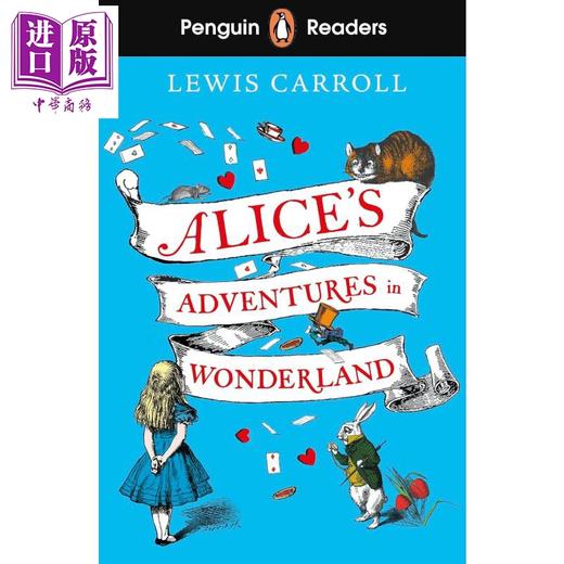 【中商原版】企鹅阅读分级指导2级爱丽丝漫游仙境Penguin Readers L2 Alices Adventures in Wonderland ELT Graded Reader  商品图0
