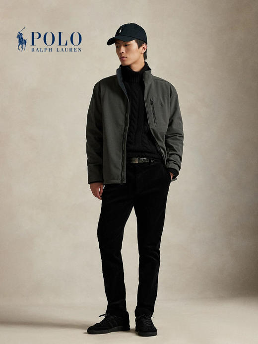 拉夫家男士小马标时尚立领运动休闲拉链夹克外套 商品图2