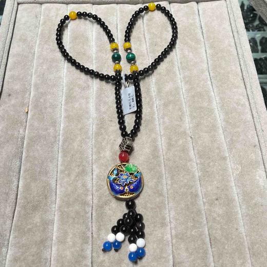 448元/条黑曜石毛衣链 商品图0