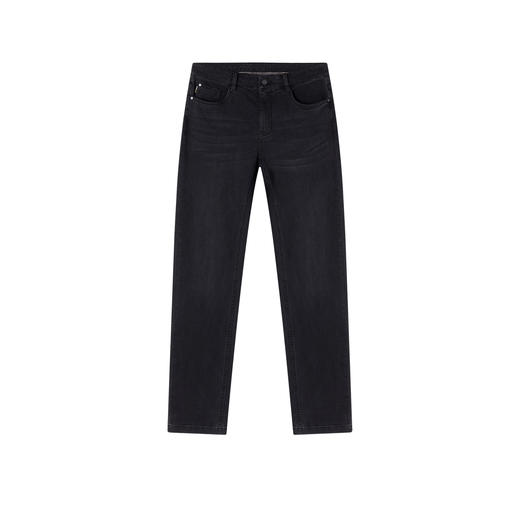 【莱赛尔】德鲨男装黑色百搭牛仔裤2026春夏新款直筒休闲长裤子男 商品图4