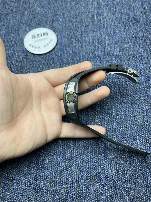 理查德米勒 APS新品RM061黑碳版 白跑道 RM61男士腕表 商品图5