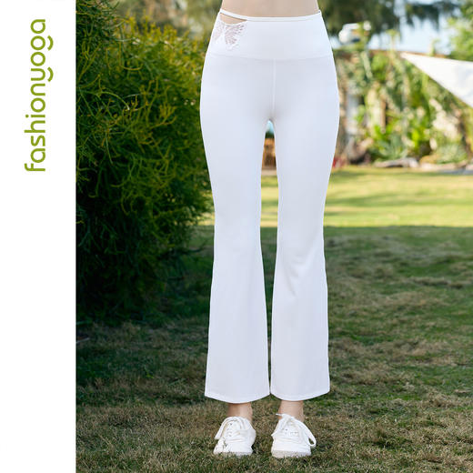 2026春夏FC16783曼妙蝴蝶微喇八分裤 商品图11