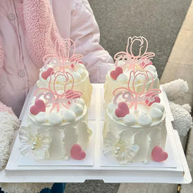 花漾女王 4英寸水果夹心